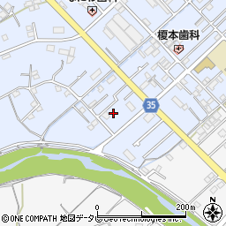 和歌山県田辺市秋津町163-5周辺の地図