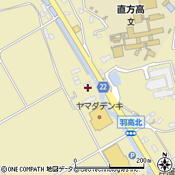 福岡県直方市頓野3154周辺の地図