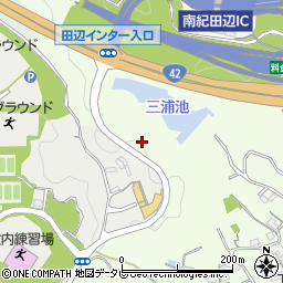 和歌山県田辺市稲成町2953周辺の地図