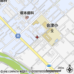 和歌山県田辺市秋津町204-3周辺の地図