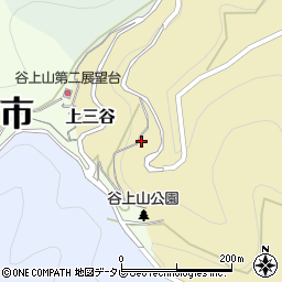 愛媛県伊予市上三谷乙-158周辺の地図