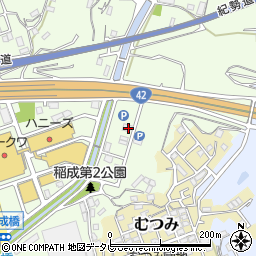和歌山県田辺市稲成町3252周辺の地図