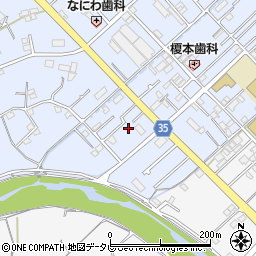 和歌山県田辺市秋津町163-6周辺の地図