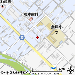 和歌山県田辺市秋津町203-10周辺の地図