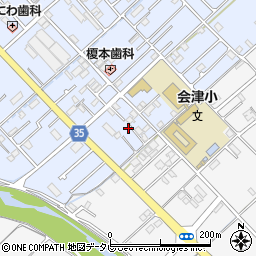 和歌山県田辺市秋津町203-11周辺の地図