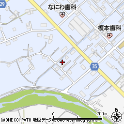 和歌山県田辺市秋津町166-2周辺の地図