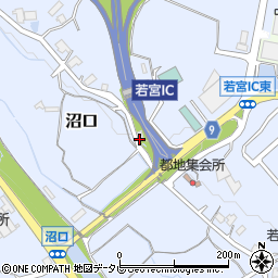 福岡県宮若市沼口519周辺の地図