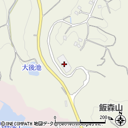 福岡県福津市内殿402-1周辺の地図