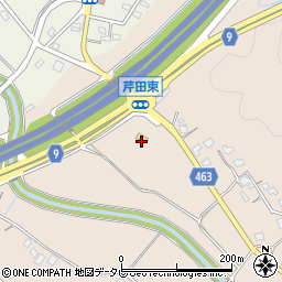 セブンイレブン宮若芹田東店周辺の地図