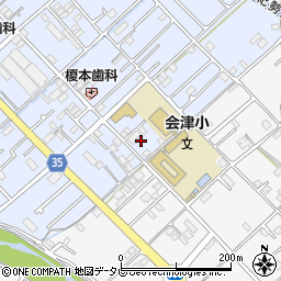 和歌山県田辺市秋津町208-4周辺の地図