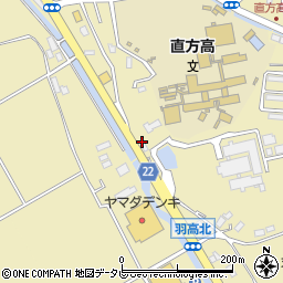 福岡県直方市頓野3128周辺の地図