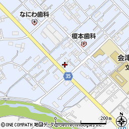 和歌山県田辺市秋津町196-1周辺の地図