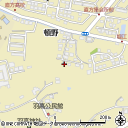 福岡県直方市頓野3561周辺の地図