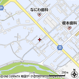 和歌山県田辺市秋津町167周辺の地図