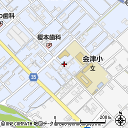 和歌山県田辺市秋津町210周辺の地図