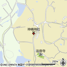 神嶋神社周辺の地図
