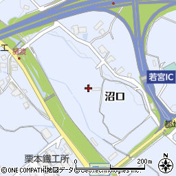 福岡県宮若市沼口615周辺の地図