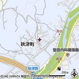 和歌山県田辺市秋津町1148-2周辺の地図