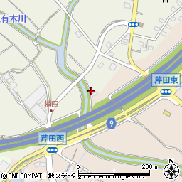 福岡県宮若市下有木380周辺の地図