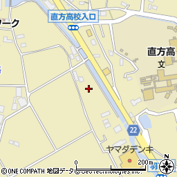 福岡県直方市頓野3137周辺の地図