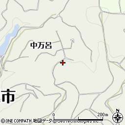 和歌山県田辺市中万呂764周辺の地図