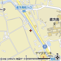 福岡県直方市頓野3138周辺の地図