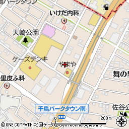 福岡県古賀市舞の里周辺の地図
