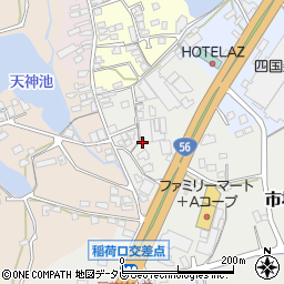 愛媛県伊予市市場150周辺の地図