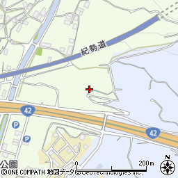和歌山県田辺市稲成町602周辺の地図