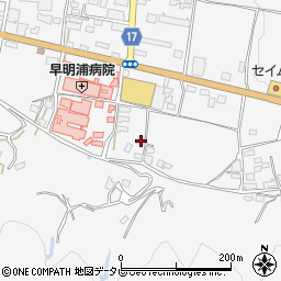 田井部落集会所周辺の地図