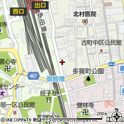 福岡県直方市古町15-39周辺の地図