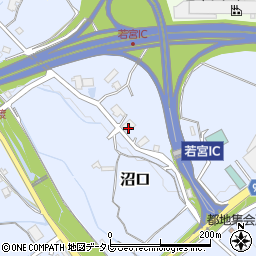 福岡県宮若市沼口545-1周辺の地図