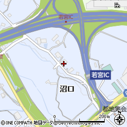 福岡県宮若市沼口545周辺の地図