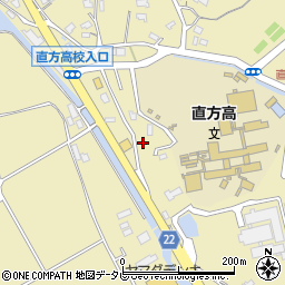 福岡県直方市頓野3458周辺の地図