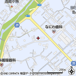 和歌山県田辺市秋津町64-4周辺の地図
