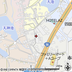 愛媛県伊予市市場149-1周辺の地図
