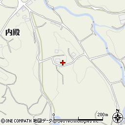 福岡県福津市内殿282周辺の地図