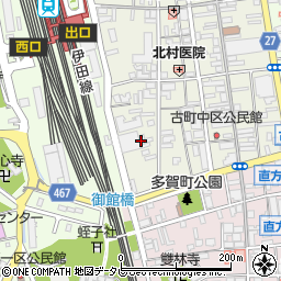 福岡県直方市古町15-18周辺の地図