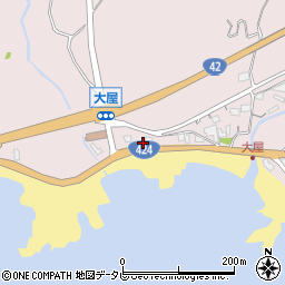 和歌山県田辺市芳養町165周辺の地図