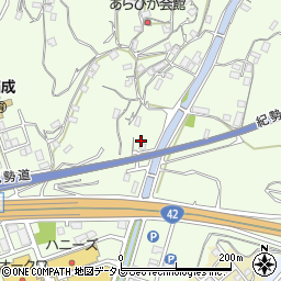 和歌山県田辺市稲成町986周辺の地図