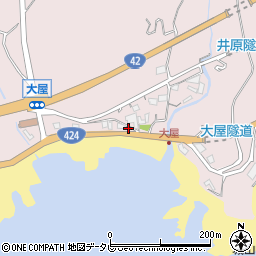 和歌山県田辺市芳養町265周辺の地図