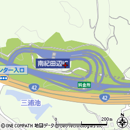 和歌山県田辺市稲成町2802周辺の地図