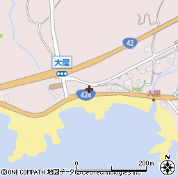 和歌山県田辺市芳養町166周辺の地図