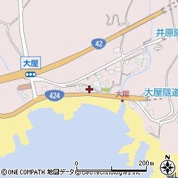 和歌山県田辺市芳養町264周辺の地図