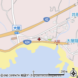 和歌山県田辺市芳養町171周辺の地図