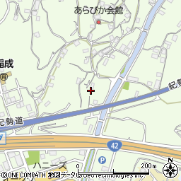 和歌山県田辺市稲成町958周辺の地図