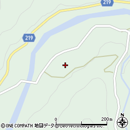 和歌山県田辺市下川下281周辺の地図