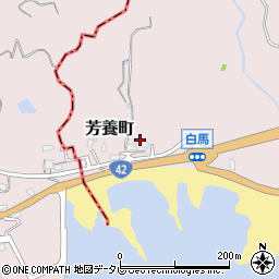 和歌山県田辺市芳養町37周辺の地図