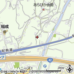 和歌山県田辺市稲成町954周辺の地図