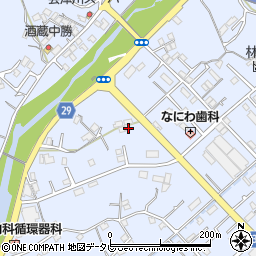 和歌山県田辺市秋津町68-9周辺の地図